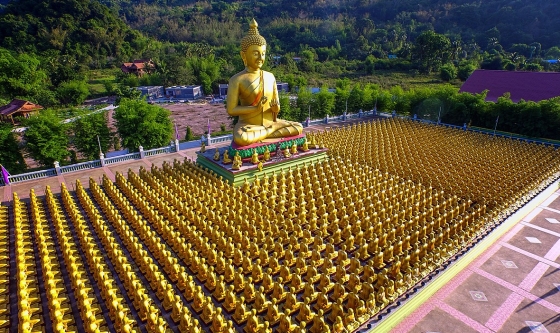 Buddha şi discipolii ai săi